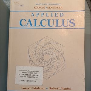 Applied Calculus study guide textbook